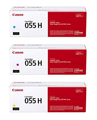 Canon 055 H トナーカートリッジ4色セット Amazon.co.jp: 【純正品】CANON トナーカートリッジ055H 4色5本セット